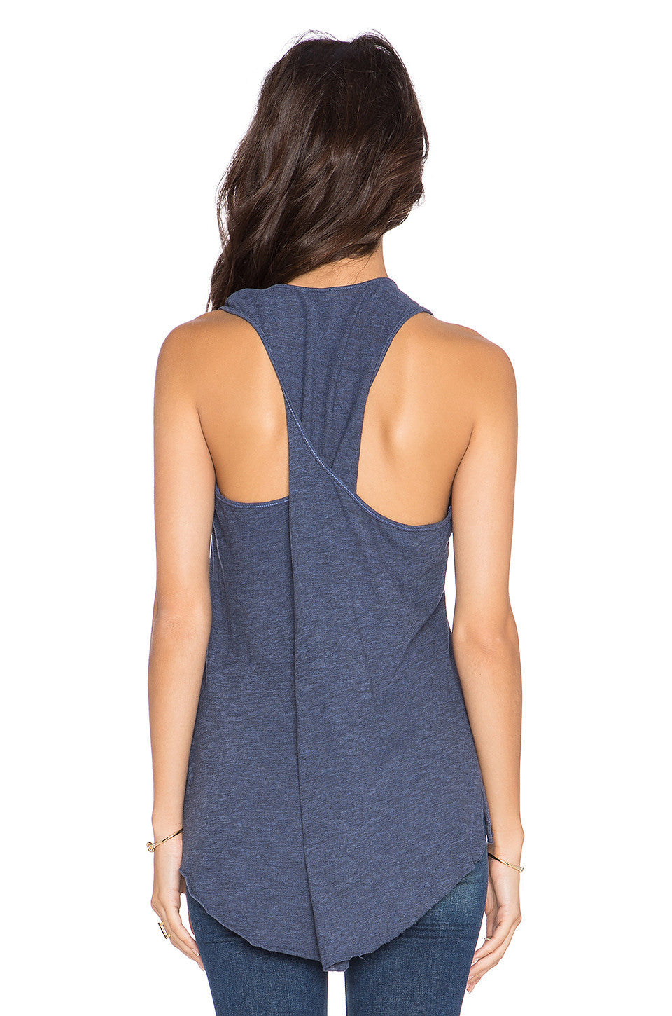 Lanston Twist Back Tunic Tank